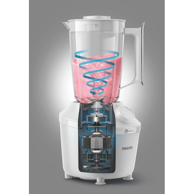 Philips 3000 series HR2041/00 blender 1.9 L Tabletop blender 450 W White Philips 3000 series HR2041/00 blender 1.9 L Tabletop blender 450 W White