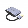 UNITEK V1304A video cable adapter 0.15 m USB Type-A HDMI + VGA (D-Sub) Grey UNITEK V1304A video cable adapter 0.15 m USB Type-A HDMI + VGA (D-Sub) Grey