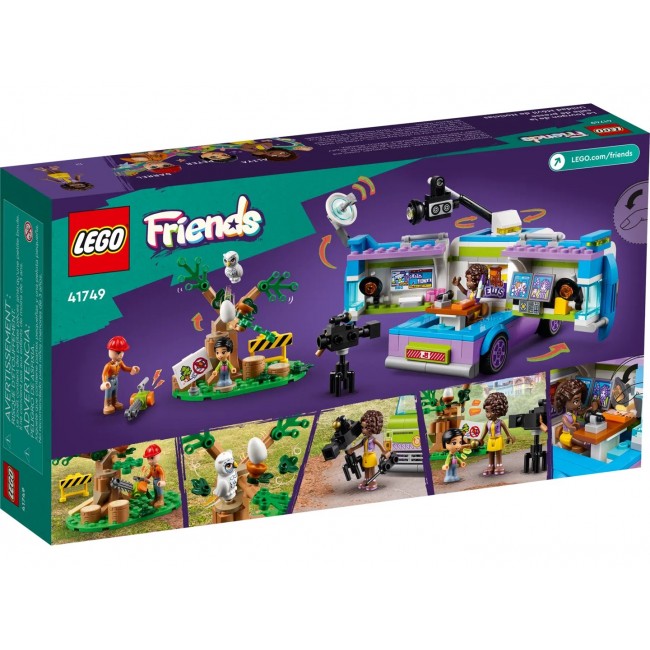 LEGO FRIENDS 41749 NEWSROOM VAN