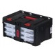 Toolbox KETER Stack'N'Roll (17210831/253380) with 3 organizers Black Toolbox KETER Stack'N'Roll (17210831/253380) with 3 organizers Black