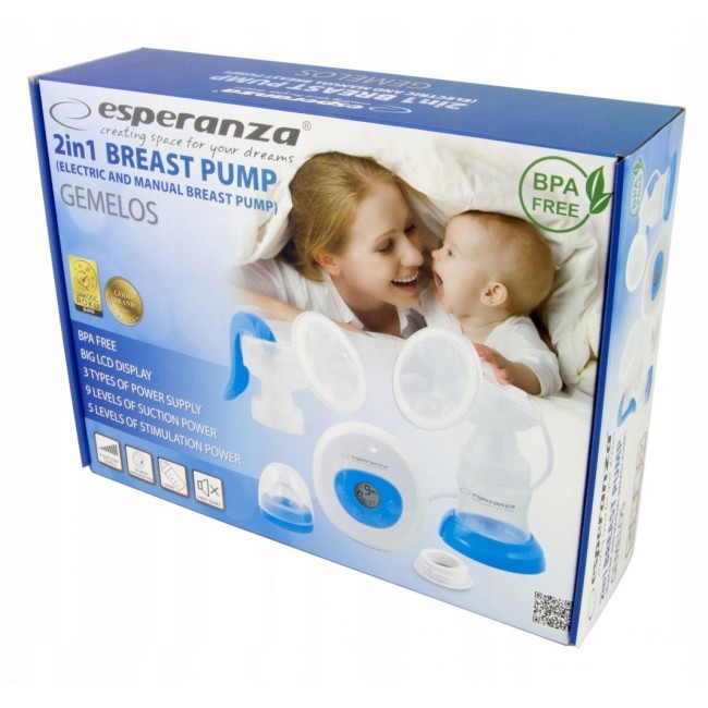 Esperanza ECM003B breast pump 150 ml Electronic