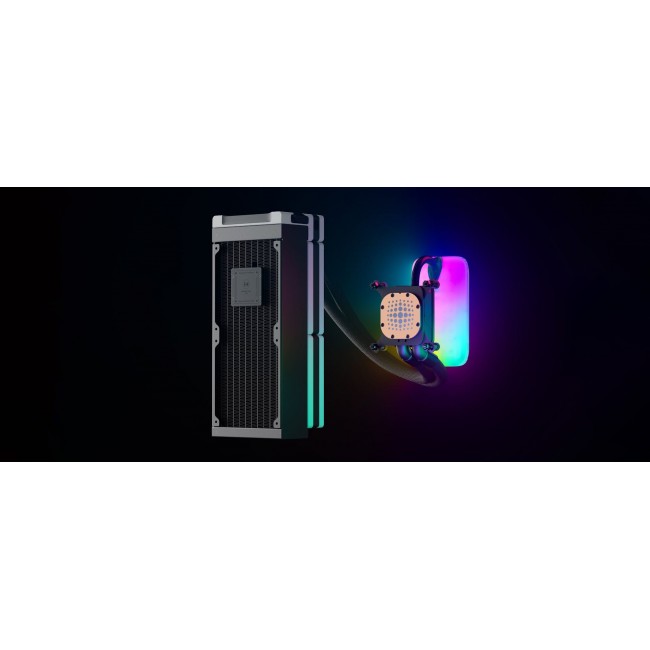 HYTE THICC Q60 Processor Liquid cooling kit 12 cm Black, White 2 pc(s) HYTE THICC Q60 Processor Liquid cooling kit 12 cm Black, White 2 pc(s)