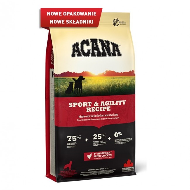 ACANA Sport & Agility - dry dog food - 17kg ACANA Sport & Agility - dry dog food - 17kg