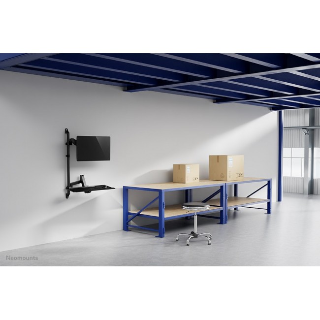 Neomounts WL90-325BL1 Sit-stand workstation wall 17-32
