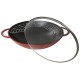 Staub cast iron wok with lid - Red, 37 cm Staub cast iron wok with lid - Red, 37 cm