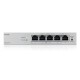 Zyxel GS1200-5HPV3 Managed L2 Gigabit Ethernet (10/100/1000) Power over Ethernet (PoE) Desktop Grey