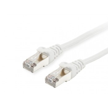 Equip Cat.6 S/FTP Patch Cable, 10.0m, White, 9pcs/set