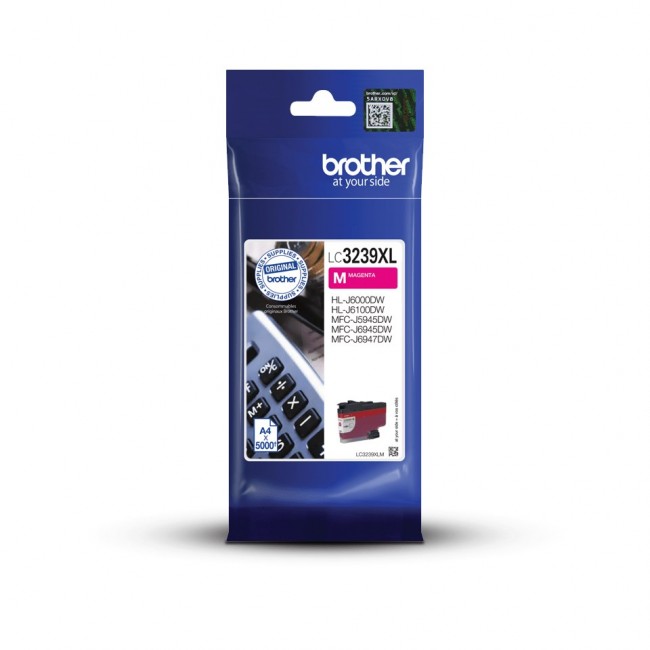 Brother LC3239XLM ink cartridge 1 pc(s) Original High (XL) Yield Magenta Brother LC3239XLM ink cartridge 1 pc(s) Original High (XL) Yield Magenta