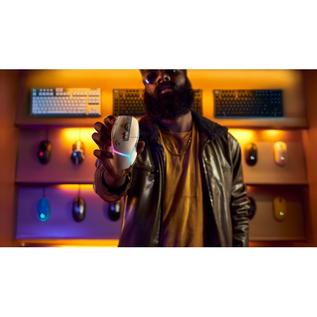 G502 X Plus Wireless Gaming Mouse, Whi