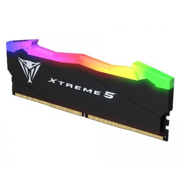 Patriot Memory Viper RGB Xtreme5 memory module 32 GB 2 x 16 GB DDR5 7600 MT/s 288-pin DIMM Patriot Memory Viper RGB Xtreme5 memory module 32 GB 2 x 16 GB DDR5 7600 MT/s 288-pin DIMM