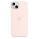 Apple iPhone 15 Plus Silicone Case with MagSafe - Light Pink Apple iPhone 15 Plus Silicone Case with MagSafe - Light Pink