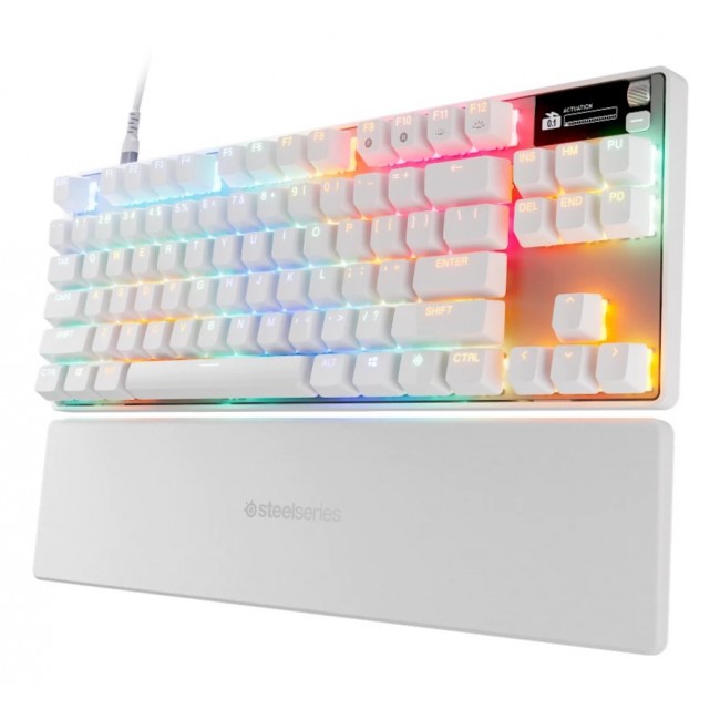 Steelseries APEX PRO TKL GEN 3 keyboard Gaming USB US English White