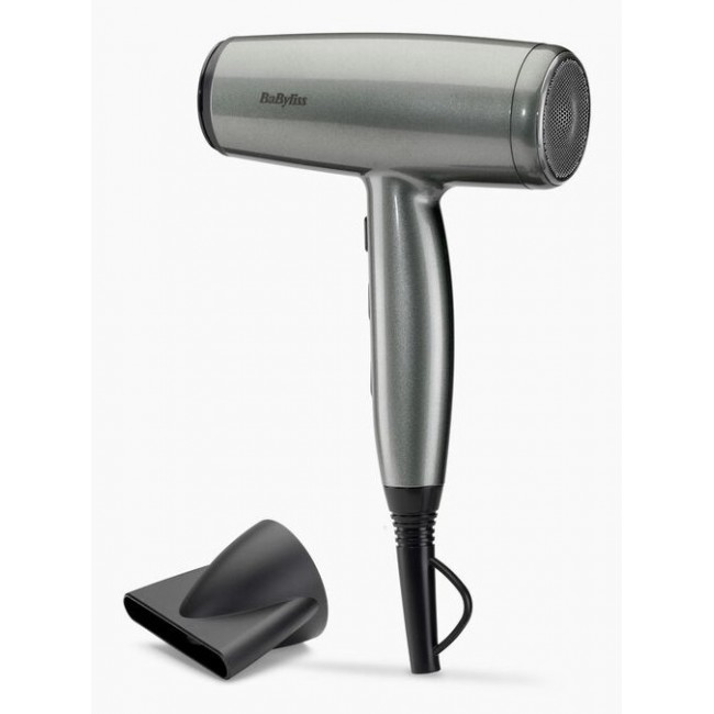 BaByliss D581E hair dryer 2100 W Black, Silver