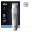 Braun Series 3 80789711 body groomer/shaver Light grey
