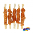HILTON Chicken wrap white rawhide stick - Dog treat - 500 g
