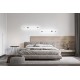 Activejet Lungo Black LED Wall Light