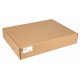 Equip Fixed Shelf 19', 2U, 800MM, Black