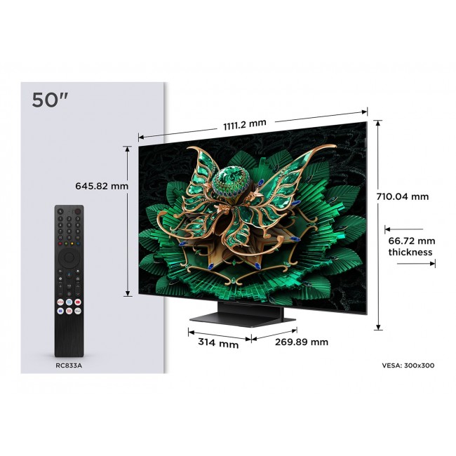 TCL 50C7K TV 127 cm (50 TCL 50C7K TV 127 cm (50