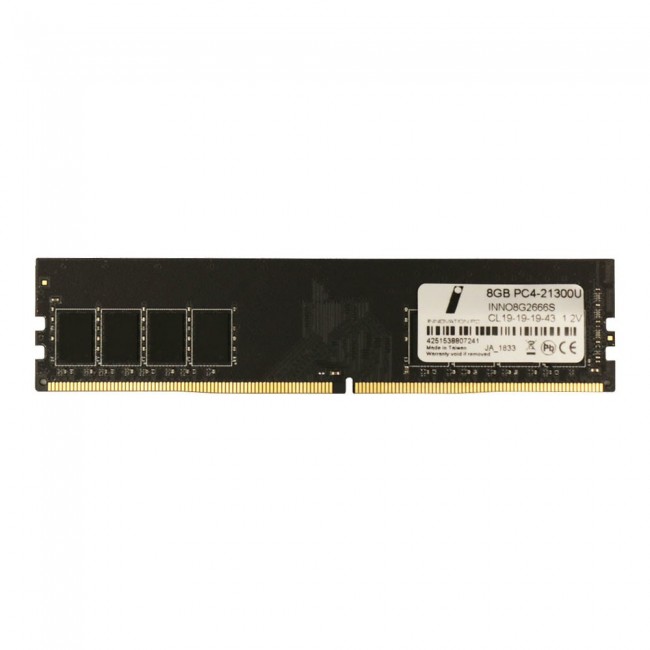 Innovation IT 4251538807241 memory module 8 GB 1 x 8 GB DDR4 288-pin DIMM Innovation IT 4251538807241 memory module 8 GB 1 x 8 GB DDR4 288-pin DIMM