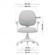 Junior 3.1 Grey swivel chair Junior 3.1 Grey swivel chair