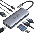 Inca ITPC-10TX interface hub USB Type-C 5000 Mbit/s Grey Inca ITPC-10TX interface hub USB Type-C 5000 Mbit/s Grey