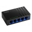 Cudy GS105D network switch Unmanaged Gigabit Ethernet (10/100/1000) Black