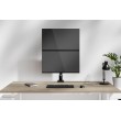 Neomounts DS60-600BL2V Dual monitor arm 10-32