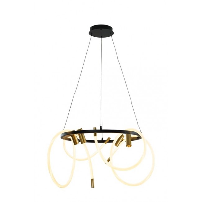 Pendant LED Light Tigris Coil 4000K Gold