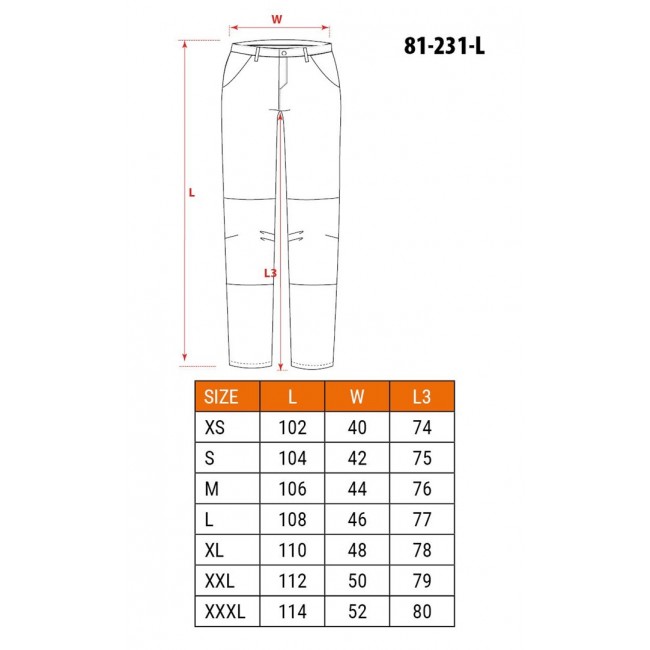 NEO tools 81-231-L protective trousers