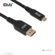 CLUB3D CAC-1563 video cable adapter 2 m USB Type-C DisplayPort Black CLUB3D CAC-1563 video cable adapter 2 m USB Type-C DisplayPort Black