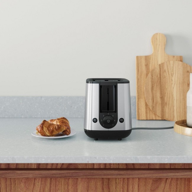 Electrolux E3T1-3ST 7 2 slice(s) 800 W Grey, Stainless steel