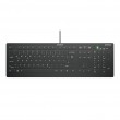 Contour Design Active Key Contour QuickClean Medical Keyboard Removable Cover Full-Size Wired Black DE C8112