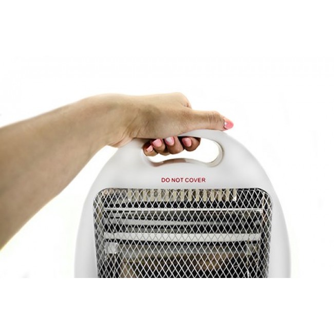Mesko Home MS 7710 Indoor White 800 W Quartz electric space heater