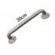 Stainless steel corrugated bathroom handrail 30 cm Stainless steel corrugated bathroom handrail 30 cm
