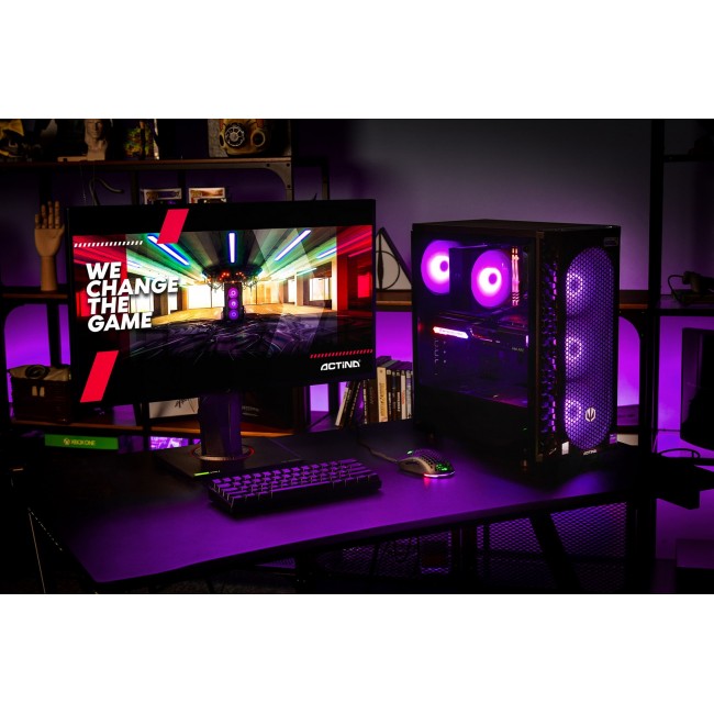 Actina 5901443329268 PC AMD Ryzen 5 5600 16 GB DDR4-SDRAM 1 TB SSD NVIDIA GeForce RTX 3060 Midi Tower Black Actina 5901443329268 PC AMD Ryzen 5 5600 16 GB DDR4-SDRAM 1 TB SSD NVIDIA GeForce RTX 3060 Midi Tower Black