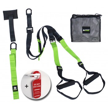 Schildkr t Fitness Schlingentrainer Schwarz- Gr n