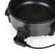 Tristar | Multifunctional grill pan XL | PZ-9135 | Diameter 30 cm | Grill | 1500 W | Lid included | Fixed handle | Black Tristar | Multifunctional grill pan XL | PZ-9135 | Diameter 30 cm | Grill | 1500 W | Lid included | Fixed handle | Black