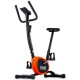 One Fitness mechanisches Fahrrad RW3011 schwarz und orange