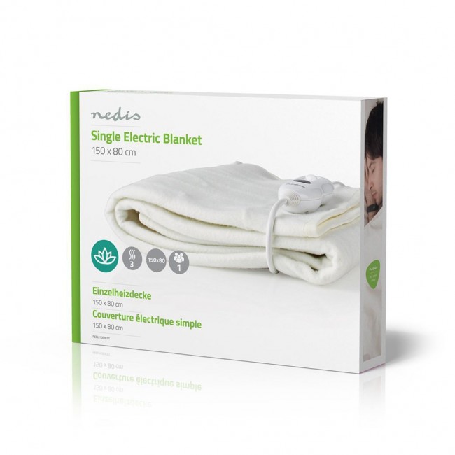 Nedis PEBL110CWT1 electric blanket White Nedis PEBL110CWT1 electric blanket White