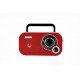 Portable Radio Camry CR 1140R Red Portable Radio Camry CR 1140R Red