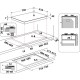 Whirlpool AKWL 728/NB Black Built-in 75 cm Gas 5 zone(s) Whirlpool AKWL 728/NB Black Built-in 75 cm Gas 5 zone(s)