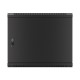 Lanberg WF01-6409-00B rack cabinet 9U Wall mounted rack Black