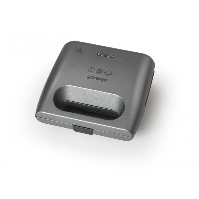 Gorenje | SM703GCG | Sandwich maker | 700 W | Number of plates 3 | Number of pastry 2 | Grey