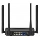 Mercusys MR25BE wireless router Gigabit Ethernet Dual-band (2.4 GHz / 5 GHz) Black Mercusys MR25BE wireless router Gigabit Ethernet Dual-band (2.4 GHz / 5 GHz) Black