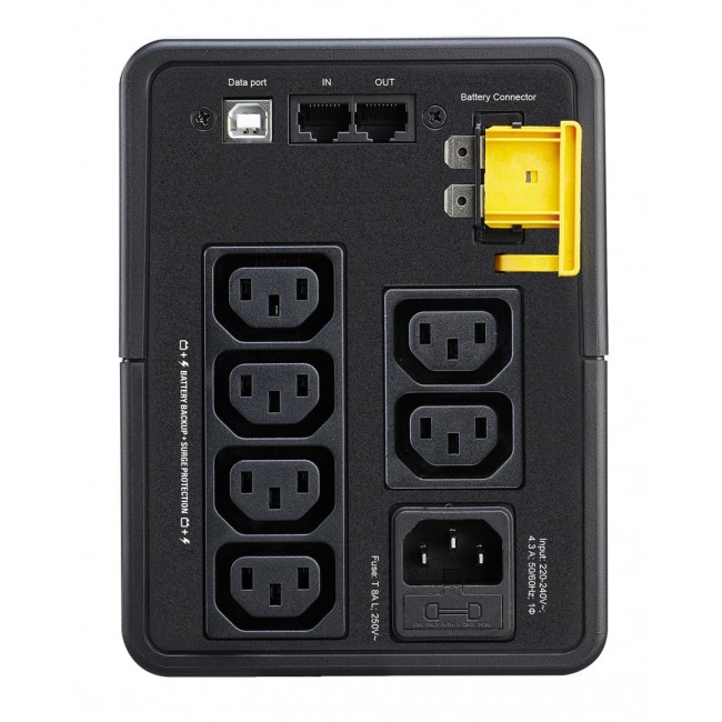 APC Back-UPS, 950VA, Tower, 230V, 6x IEC C13 outlets, AVR APC Back-UPS, 950VA, Tower, 230V, 6x IEC C13 outlets, AVR