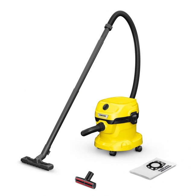 Vacuum cleaner K rcher WD 2 PLUS V-12/4/18 PET 12 l 1000 W (1.628-017.0) Black, Yellow