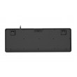 Gembird KB-UML-04 Slim wired backlight keyboard, black, US layout