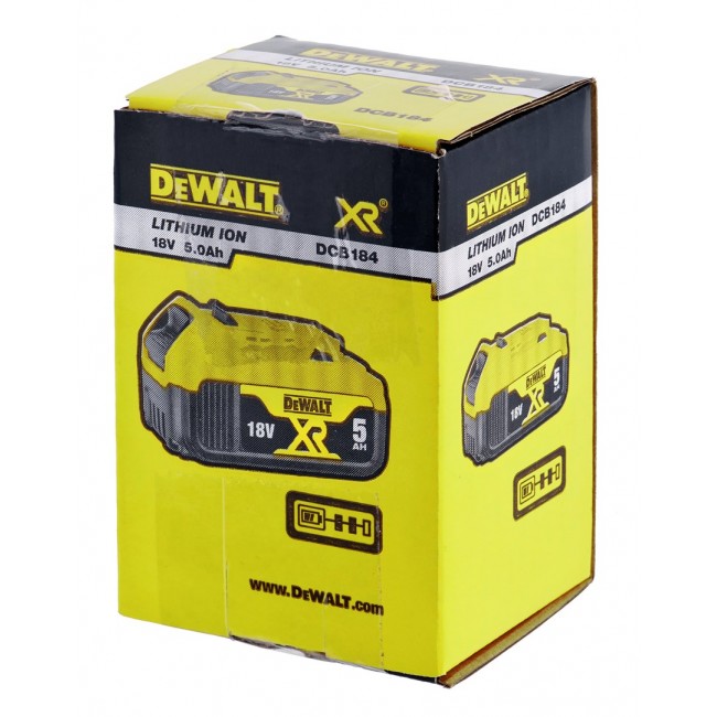 DeWALT DCB184-XJ cordless tool battery / charger