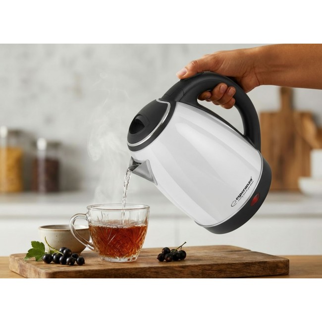 Esperanza EKK113W electric kettle 1.8 L Black,White 1800 W Esperanza EKK113W electric kettle 1.8 L Black,White 1800 W