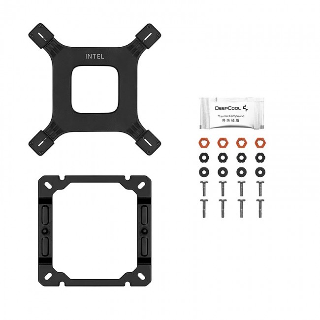 DeepCool AG500 BK ARGB V2 Processor Air cooler 11.9 cm Black DeepCool AG500 BK ARGB V2 Processor Air cooler 11.9 cm Black